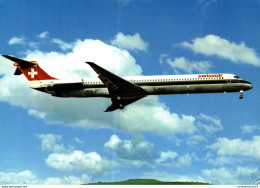 NÂ° 4858 Z -cpsm Douglas DC 81 Swissair - Autres & Non Classés