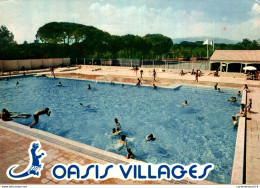 NÂ° 4804 Z -cpsm Oasis Village -piscine- - Natation