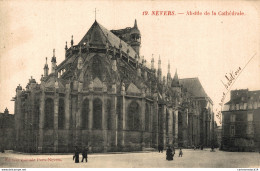 NÂ° 4795 Z -cpa Nevers -abside De La CathÃ©drale- - Nevers