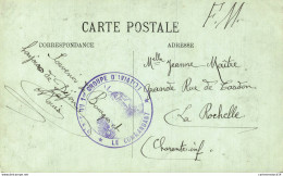 NÂ° 4782 Z -cachet 1er Groupe D'Aviation -le Commandant- - Civil Frank Covers