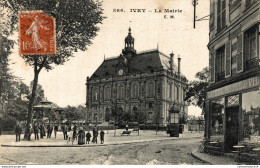 NÂ° 4716 Z -cpa Ivry -la Mairie- - Ivry Sur Seine