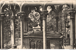 NÂ° 4674 Z -cpa Paris -cimetiÃ¨re Du PÃ¨re Lachaise -tombeau D'HÃ©loÃ¯se Et D'AbÃ©lard- - Distretto: 20