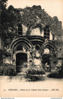 NÂ° 4606 Z -cpa OrlÃ©ans -ruines De La Chapelle Saint Jacques- - Orleans