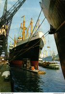NÂ° 4506 Z -cpsm Navire En DÃ©chargement Ã  Rotterdam - Cargos