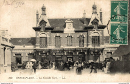 NÂ° 4511 Z -cpa Berck Plage -la Nouvelle Gare- - Gares - Sans Trains