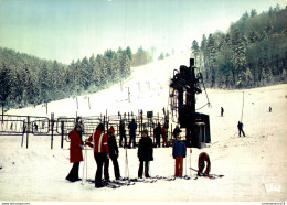 NÂ° 4476 Z -cpsm La Bresse -pistes De La Vologne- TÃ©leskis Ã©coles- - Sports D'hiver