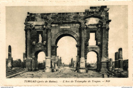 NÂ° 4468 Z -cpa Timgad (prÃ¨s De Batna) L'arc De Triomphe De Trajan- - Batna