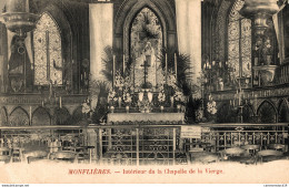 NÂ° 4409 Z -cpa MonfliÃ¨res -intÃ©rieur De La Chapelle De La Vierge- - Sonstige & Ohne Zuordnung