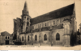 NÂ° 4407 Z -cpa Auxerre -l'Ã©glise Saint EusÃ¨be- - Auxerre