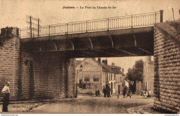 NÂ° 4397 Z -cpa Juziers -le Pont Du Chemin De Fer- - Autres & Non Classés