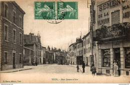 NÂ° 4374 Z -cpa Toul -rue Jeanne D'Arc- - Toul