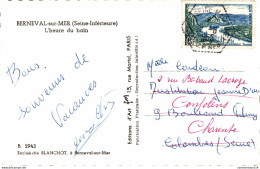 NÂ° 4360 Z -cachet Hexagonal -Seine Maritime- OP NÂ°5 - Manual Postmarks