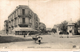 NÂ° 4328 Z -cpa Bizerte -l'avenue De France- - Tunisia