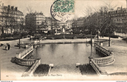 NÂ° 5521 Z -cpa Dijon -le Square Et La Place Darcy- - Dijon