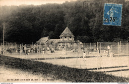 NÂ° 5417 Z -cpa St ValÃ©ry En Caux -les Tennis- - Tennis