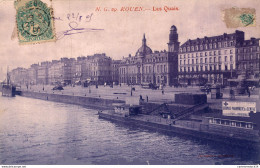 NÂ° 5383 Z -cpa Rouen -les Quais- - Rouen