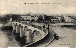 NÂ° 5374 Z -cpa Cahors -pont St Georges- - Cahors