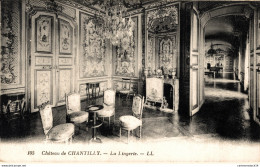 NÂ° 5261 Z -cpa ChÃ¢teau De Chantilly -la Lingerie- - Châteaux