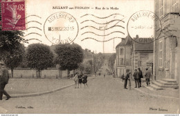 NÂ° 5255 Z -cpa Aillant Sur Tholon -rue De La Mothe- - Aillant Sur Tholon