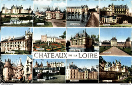 NÂ° 5221 Z -cpsm Les Merveilles Du Val De Loire- Ses ChÃ¢teaux- - Châteaux