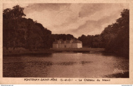 NÂ° 5185 Z -cpa Fontenay Qaint PÃ¨re -le ChÃ¢teau Du Mesnil- - Autres & Non Classés