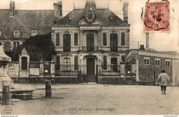 NÂ° 5155 Z -cpa MazÃ© -mairie Et Place- - Autres & Non Classés