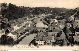 NÂ° 5097 Z -cpa Dinan -vue GÃ©nÃ©rale Prise Du Viaduc- - Dinan