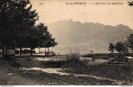 NÂ° 5026 Z -cpa Lac Du Bourget -le Petit Port Et Le Rond Point- - Autres & Non Classés