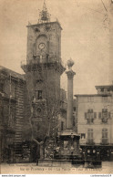 NÂ° 4992 Z -cpa Aix En Provence -la Mairie -tour De L'horloge- - Aix En Provence