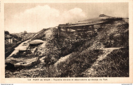 NÂ°6461 Z -cpa Fort De Vaux -tourelle BlindÃ©e Et Observatoire Au Dessus Du Fort- - Guerre 1914-18