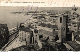 NÂ°6464 Z -cpa Marseille -perspective Des Bassins De La Joliette- - Joliette, Port Area