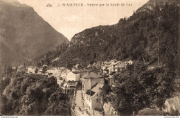 NÂ°6460 Z -cpa St Sauveur -entrÃ©e Par La Route De Luz- - Autres & Non Classés