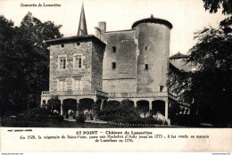 NÂ° 6382 Z -cpa St Point -chÃ¢teau De Lamartine- - Châteaux