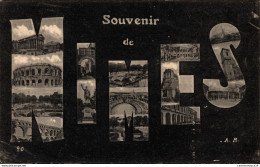 NÂ° 6358 Z -cpa Souvenir De NÃ®mes - Gruss Aus.../ Grüsse Aus...