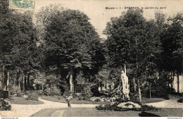 NÂ° 6352 Z -cpa Epernay -le Jardin Du Jard- - Epernay