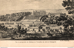 NÂ° 6322 Z -cpa Perspective Du ChÃ¢teau De Versailles - Châteaux