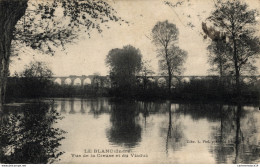 NÂ° 6112 Z -cpa Le Blanc -vue De La Creuse Et Du Viaduc- - Le Blanc