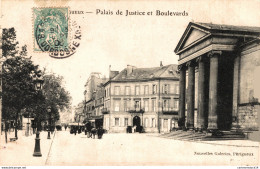 NÂ° 6087 Z -cpa PÃ©rigueux -palais De Justice Et Boulevards- - Périgueux