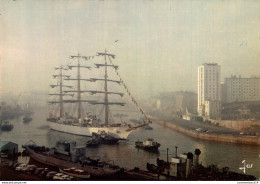 NÂ° 5883 Z -cpsm Le Trois MÃ¢ts "Libertad" Ã  Brest - Sailing Vessels