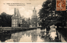 NÂ° 5612 Z -cpa ChÃ¢teau De Maintenon -vue Prise De La Passerelle- - Castles