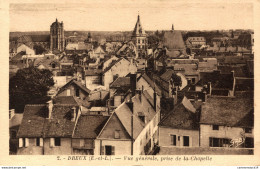 NÂ° 5597 Z -cpa Dreux -vue GÃ©nÃ©rlae- Prise De La Chapelle- - Dreux