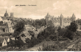 NÂ° 5575 Z -cpa Josselin -vue GÃ©nÃ©rale- Le ChÃ¢teau- - Castles