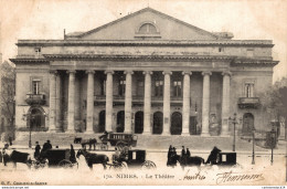 NÂ°7069 Z -cpa NÃ®mes -le ThÃ©Ã¢tre- - Nîmes