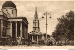 NÂ°7046 Z -cpa London National Gallery And St Martin's In The Fields - Autres & Non Classés