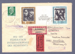DDR Eilboten Einschreiben Brief - Zusammendrucke WZd 251 - Butzen --> Vorsfelde (DRSN-0062) - Covers & Documents