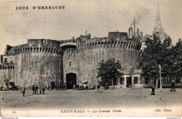 NÂ°6923 Z -cpa Saint Malo -la Grande Porte- - Saint Malo