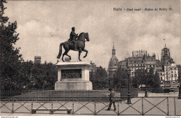 NÂ°6960 Z -cpa Paris -statue De Henry IV- - Andere Monumenten, Gebouwen