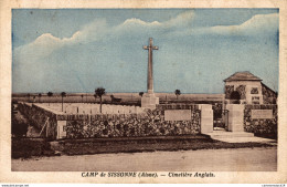 NÂ°6842 Z -cpa Camp De Sissonne -cimetiÃ¨re Anglais- - Cimetières Militaires