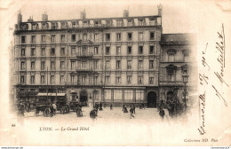 NÂ°6844 Z -cpa Lyon -le Grand HÃ'tel- - Hotel's & Restaurants