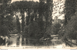 NÂ°6846 Z -cpa Montigny Sur Loing -le Loing Et L'Ã©glise- - Autres & Non Classés